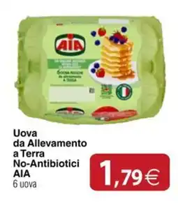 Docks Cash&Carry Uova da Allevamento a Terra No-Antibiotici AIA offerta