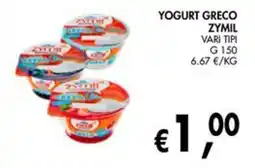 èccoMI Yogurt greco Zymil offerta