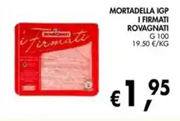 èccoMI Mortadella IGP i Firmati Rovagnati offerta