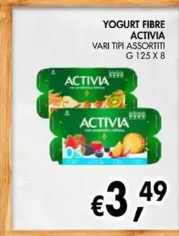 èccoMI Yogurt fibre Activia offerta