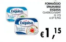 èccoMI Formaggio spalmabile Exquisa Classico offerta