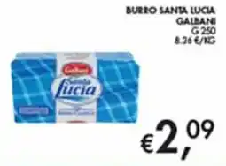 Maxi Coal Burro Santa Lucia Galbani offerta
