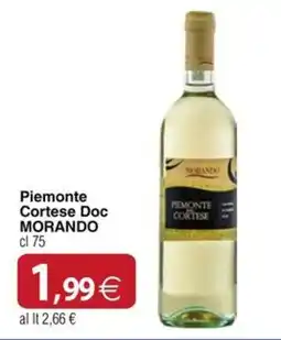 Docks Cash&Carry Piemonte Cortese Doc Morando offerta