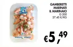 èccoMI Gamberetti marinati Il Marinaio offerta