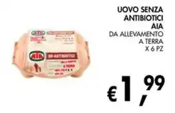 èccoMI Uovo senza antibiotici AIA offerta