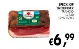 èccoMI Speck IGP Tirolinger offerta