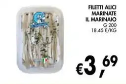 èccoMI Filetti alici marinate il marinaio offerta