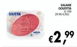 èccoMI Salame Golfetta offerta