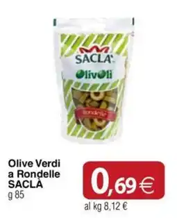 Docks Cash&Carry Olive Verdi a Rondelle SACLÀ offerta
