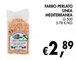 èccoMI Farro perlato Linea Mediterranea offerta
