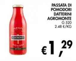 èccoMI Passata di pomodori datterini Agromonte offerta