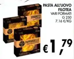 èccoMI Pasta all'uovo filotea offerta