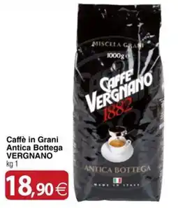 Docks Cash&Carry Caffè in Grani Antica Bottega VERGNANO offerta