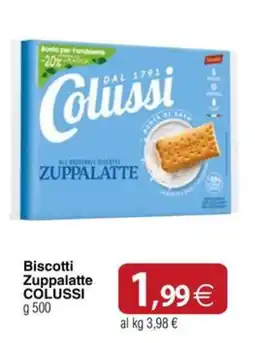 Docks Cash&Carry Biscotti Zuppalatte Colussi offerta