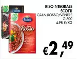 èccoMI Riso integrale Scotti Gran Rosso offerta