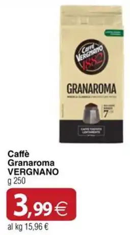 Docks Cash&Carry Caffè Granaroma VERGNANO offerta