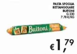 Maxi Coal Pasta sfoglia rettangolare Buitoni offerta