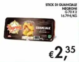 Maxi Coal Stick di guanciale Negroni offerta