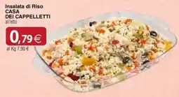 Docks Cash&Carry Insalata di Riso Casa dei Cappelletti offerta