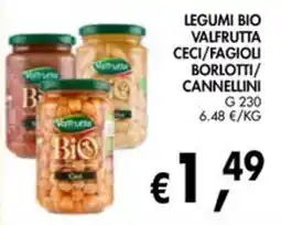 èccoMI Legumi bio Valfrutta offerta