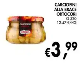 èccoMI Carciofini alla brace Ortocori offerta