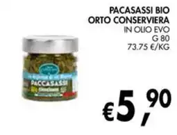 èccoMI Paccasassi Bio orto conserviera offerta