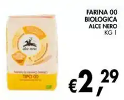 èccoMI Farina 00 biologica Alce Nero offerta