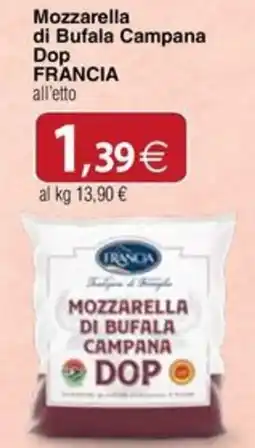 Docks Cash&Carry Francia Mozzarella di Bufala Campana Dop offerta