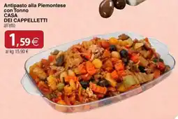 Docks Cash&Carry Antipasto alla Piemontese con Tonno Casa dei Cappelletti offerta