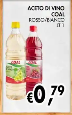 èccoMI Aceto di vino Coal offerta