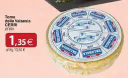 Docks Cash&Carry Toma della Valsesia CERRI offerta