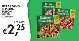 Maxi Coal Pizza forno di pietra Buitoni offerta