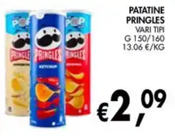 èccoMI Patatine Pringles offerta