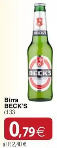 Docks Cash&Carry Birra BECK'S offerta