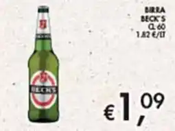 Maxi Coal Birra Beck's offerta