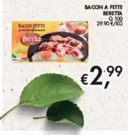 Maxi Coal Bacon a fette Beretta offerta