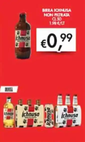 Maxi Coal Birra Ichnusa offerta