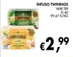 èccoMI Infuso Twinings offerta