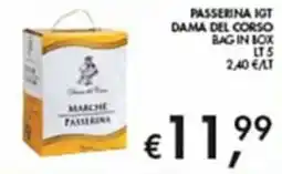 Maxi Coal Dama del Corso Passerina offerta