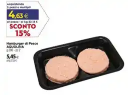 Docks Cash&Carry Hamburger di Pesce AQUOLINA offerta