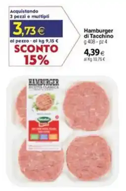 Docks Cash&Carry Hamburger di Tacchino offerta