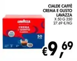 èccoMI Cialde caffè crema e gusto Lavazza offerta
