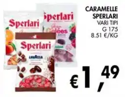 èccoMI Caramelle Sperlari vari tipi offerta