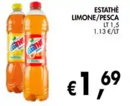 èccoMI Estathè limone/pesca offerta