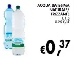 èccoMI Acqua levissima naturale/frizzante offerta