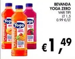 èccoMI Yoga bevanda zero offerta