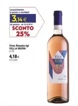Docks Cash&Carry Vino Rosato Igt Villa Mura offerta