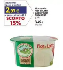 Docks Cash&Carry Mozzarella Fior di Latte Caseificio Pugliese offerta