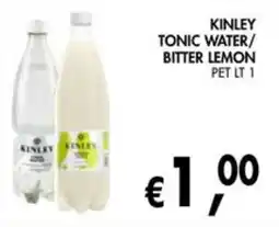 èccoMI Kinley tonic water/bitter lemon offerta