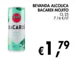 èccoMI Bacardi Mojito offerta